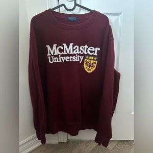 McMaster University crewneck